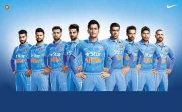ভারতীয় ক্রিকেট দলের নতুন জার্সি
